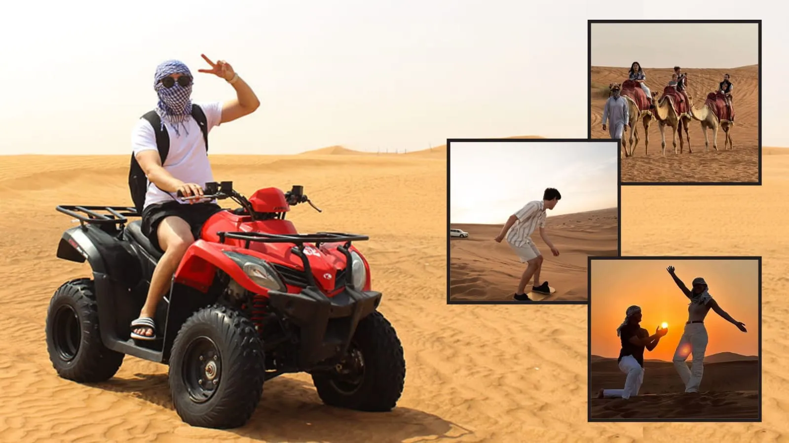 Dune Safari with Quad Bike Dubai AED 150