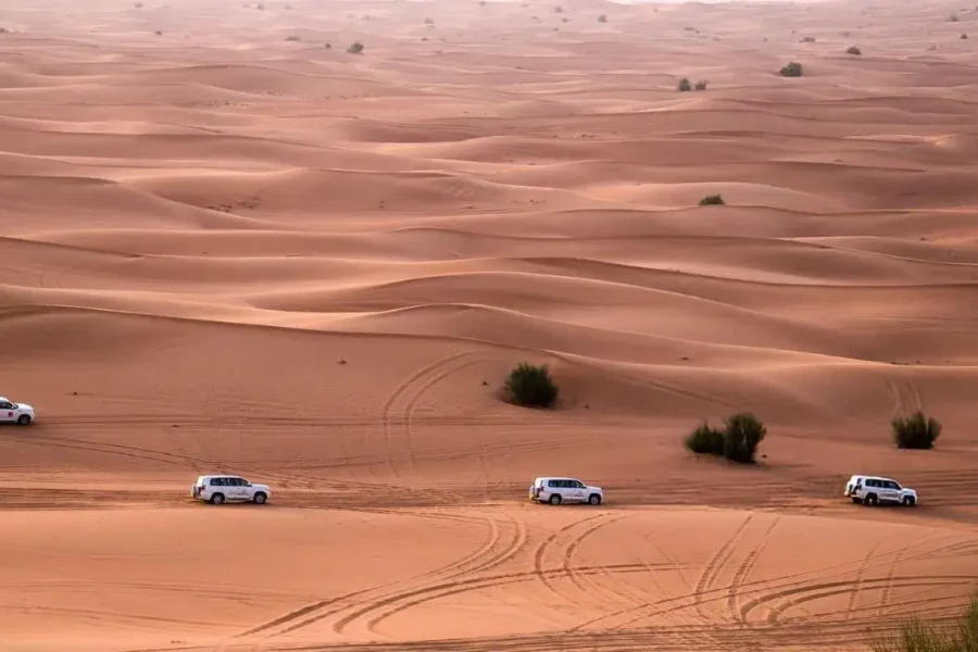 desert safari dubai red dunes